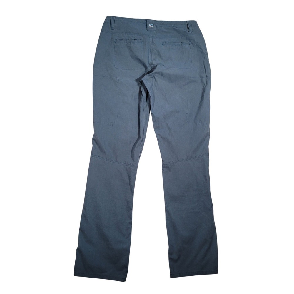 KUHL Spire Roll-Up Hiking Pants Blue 6 Reg Convertible Trail Cargo Gorpcore‎